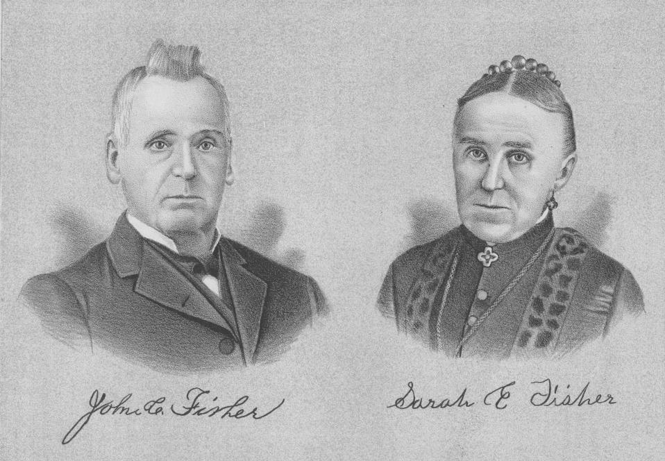picture of John Fisher and wife