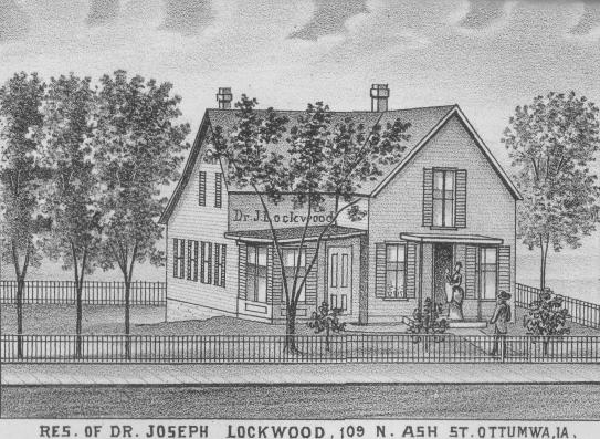 picture of residence of Dr. Joseph Lockwood