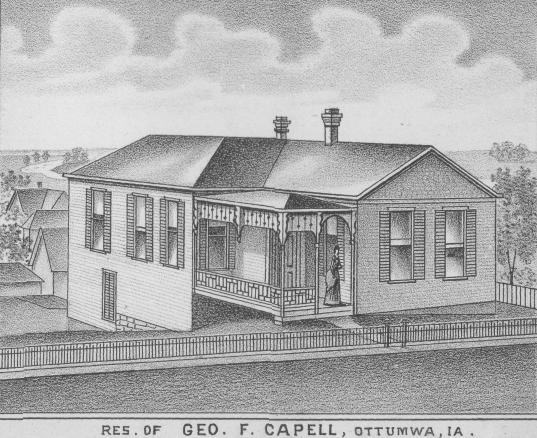 picture of residence of George Capell