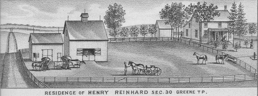 picture of Henry Reinhard home