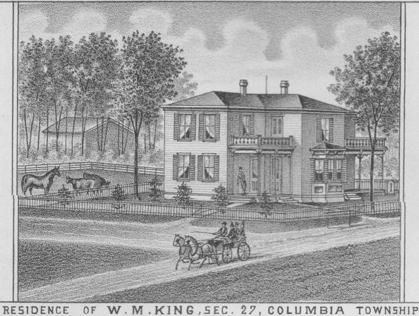 picture of W. M. King home