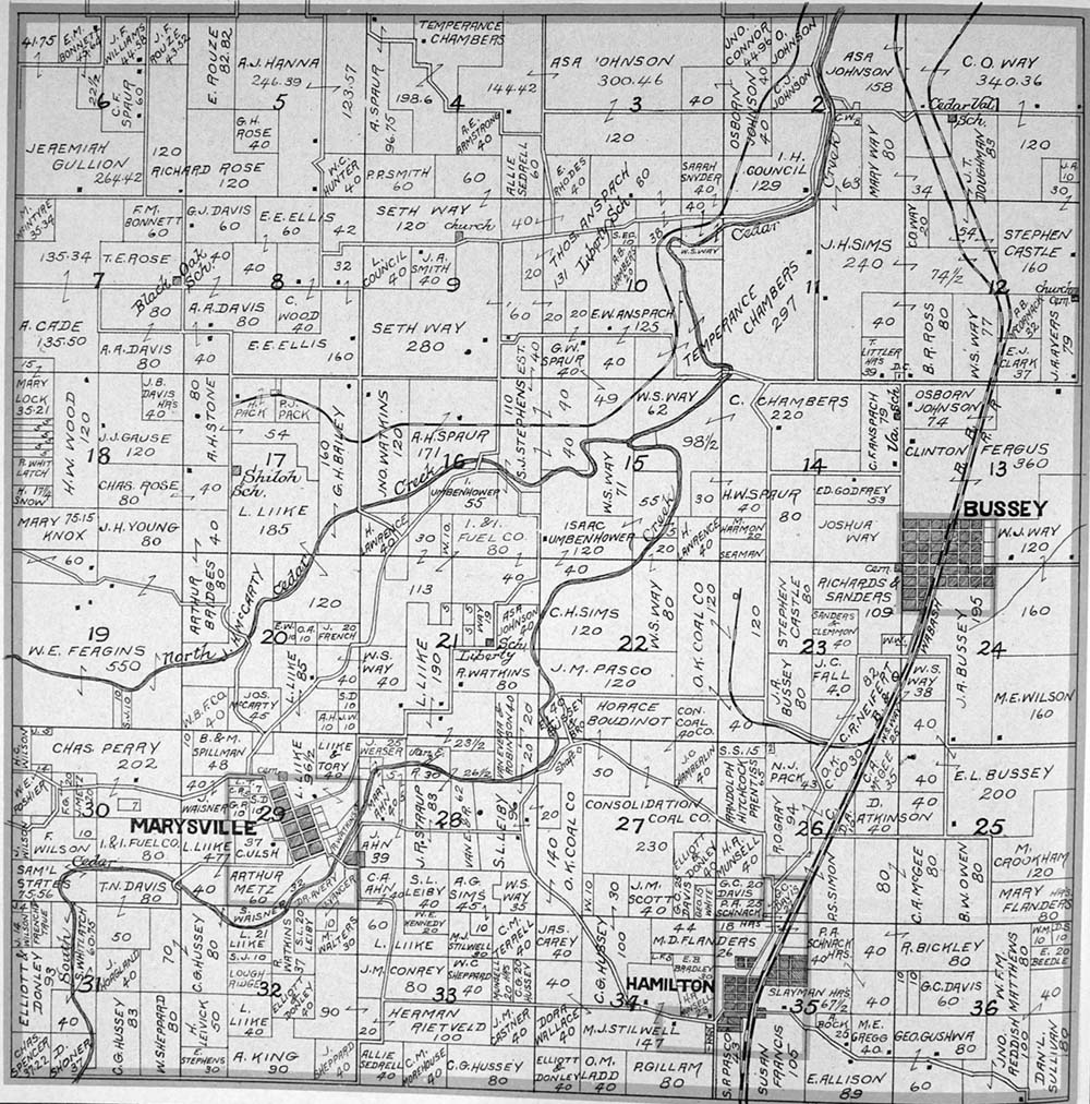 marion county iowa township map Liberty Township Plat Map Of Marion County Iowa marion county iowa township map